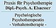 Psychotherapie (Verhaltenstherapie)